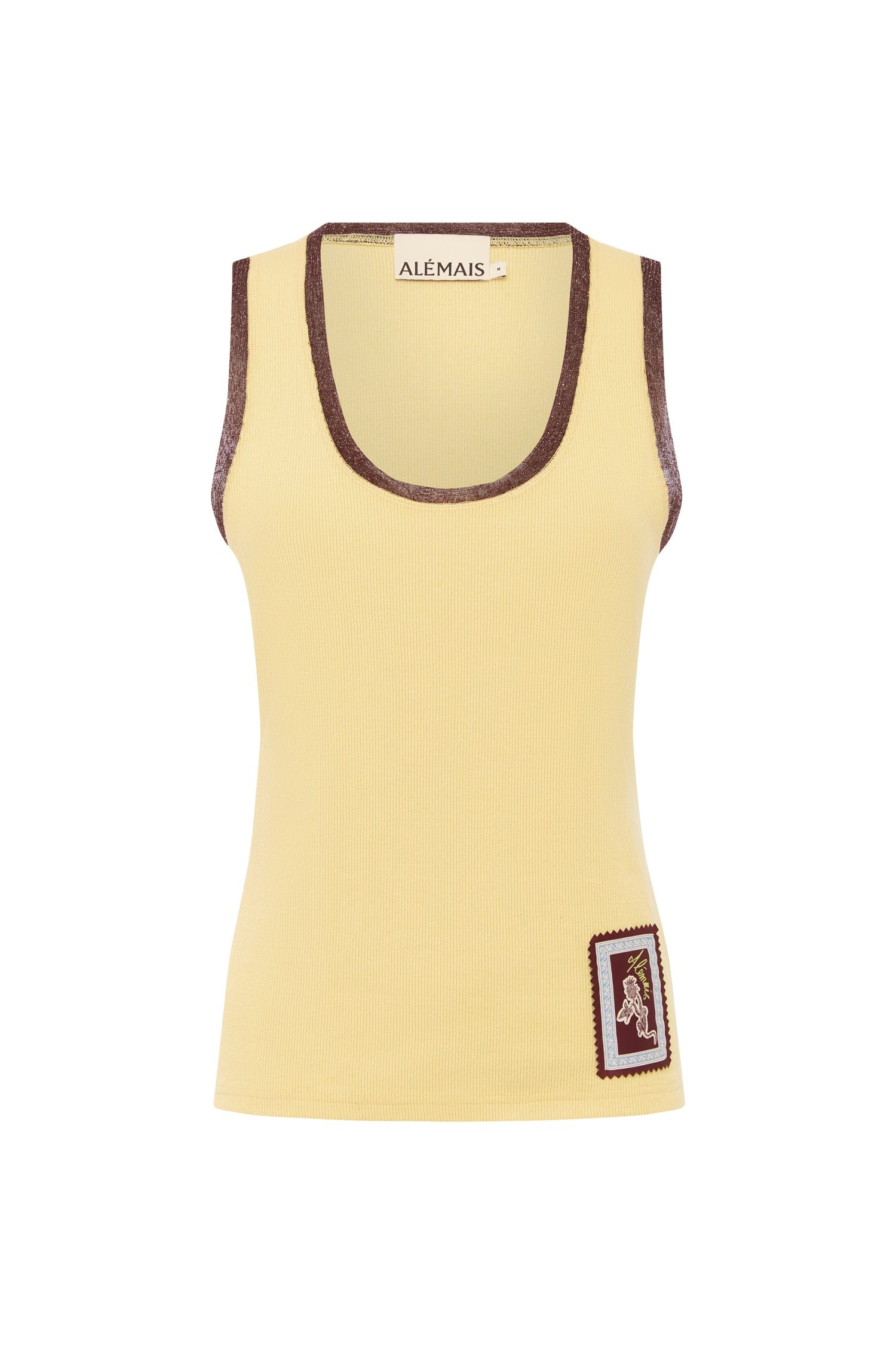 Alemais Ramon Tank Lemon - Image 1