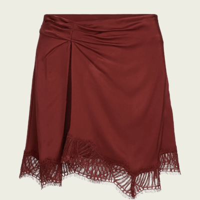 ALC Dion Lace-Trimmed Mini Skirt - Image 1