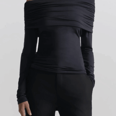 ALC Adeline Off Shoulder Knit Top - Image 2