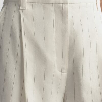 A.L.C. Winston Linen Pinstripe Short - Image 2
