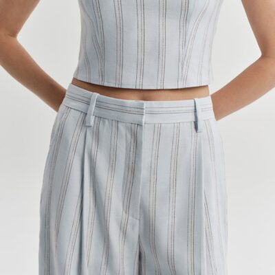 A.L.C. Winston Linen Pinstripe Pant - Image 2