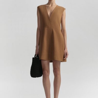 A.L.C. Wade Relaxed Linen Mini Dress - Image 1