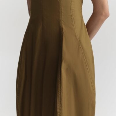A.L.C. Veda Stretch Cotton Midi Dress - Image 2