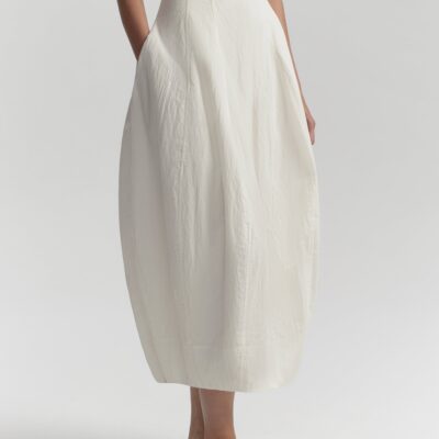 A.L.C. Veda Cotton Nylon Midi Skirt - Image 2