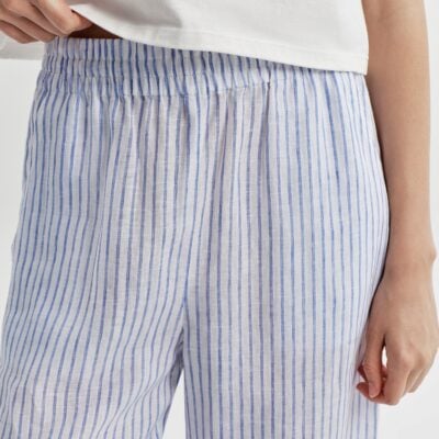A.L.C. Tyler Striped Linen Pant - Image 2