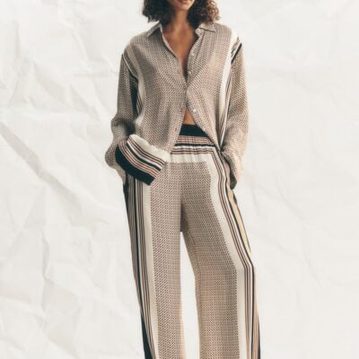 A.L.C. Tyler Scarf Print Pant - Image 1