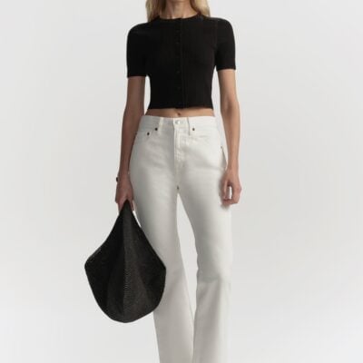 A.L.C. The 009 Cropped Flare Jean - Image 1