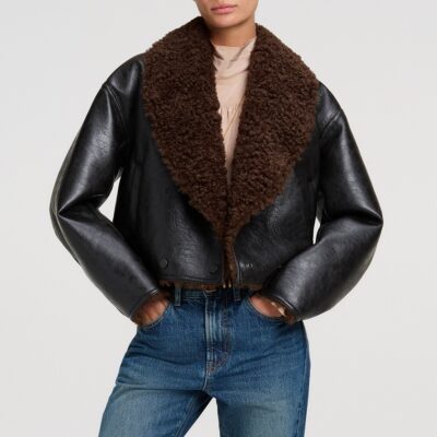 A.L.C. Stella Faux Shearling Jacket - Image 2