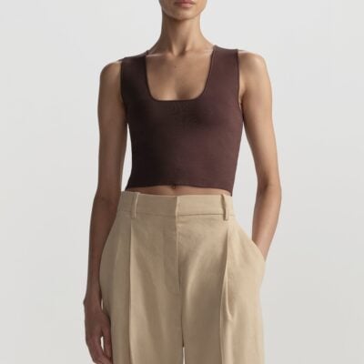 A.L.C. Sera Compact Knit Top - Image 1