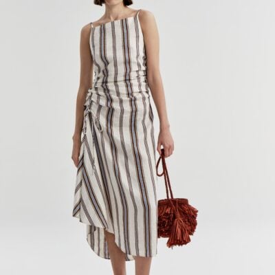 A.L.C. Sasha Raffia Bucket Bag - Image 2