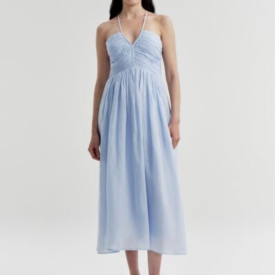 A.L.C. Rumi Ramie Midi Dress - Image 1
