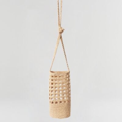 A.L.C. Rita Raffia Bottle Bag - Image 1