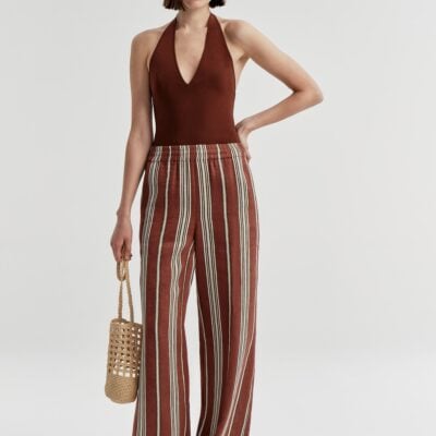 A.L.C. Rita Raffia Bottle Bag - Image 2