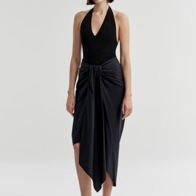 A.L.C. Rhodes Cotton Midi Skirt - Image 1