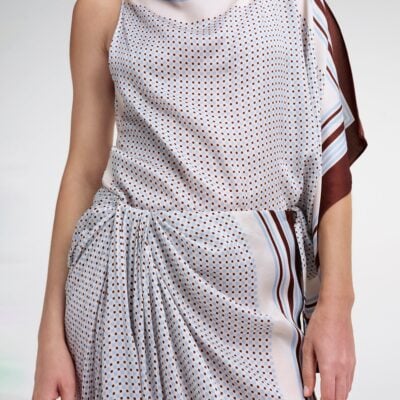 A.L.C. Reign Scarf Print Midi Skirt - Image 2