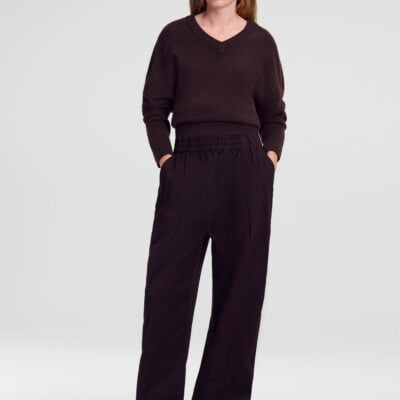 A.L.C. Palmer Cotton Twill Pant - Image 1
