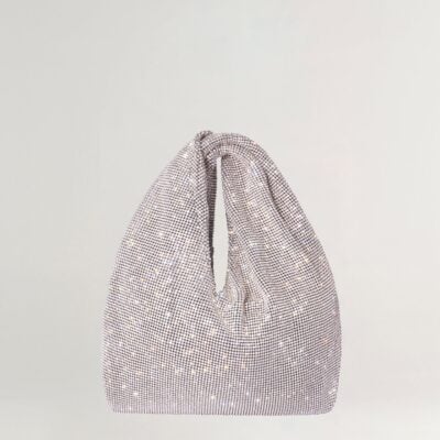 A.L.C. Paige Rhinestone Chain Mesh Bag - Image 1