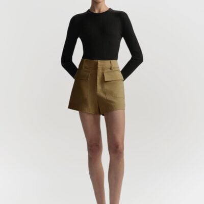 A.L.C. Oakley Stretch Cotton Short - Image 1