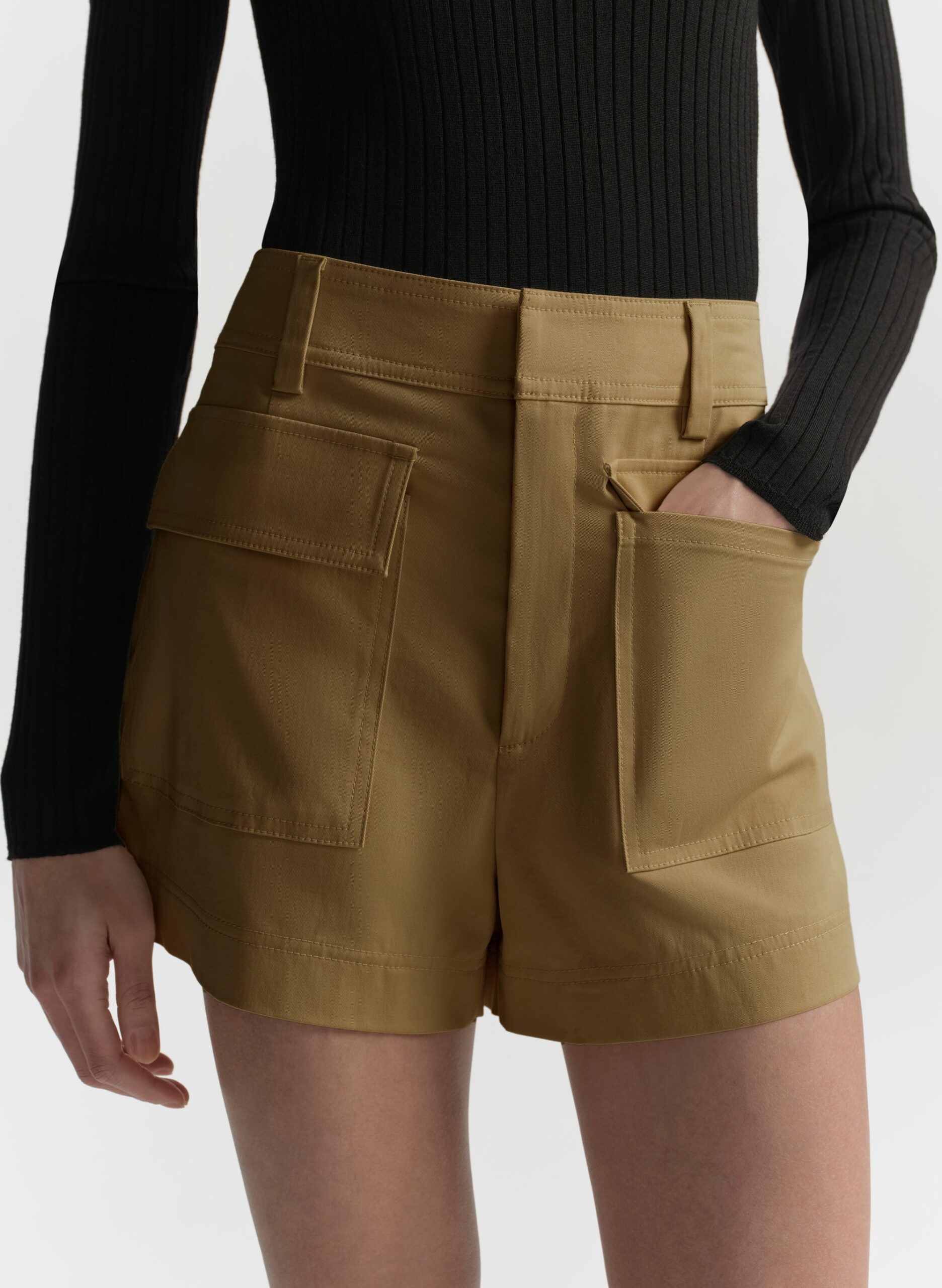 A.L.C. Oakley Stretch Cotton Short - Image 2