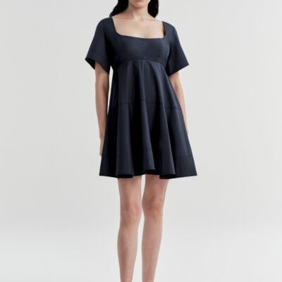 A.L.C. Noa Cotton Mini Dress - Image 1