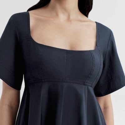 A.L.C. Noa Cotton Mini Dress - Image 2
