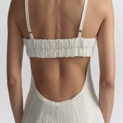 A.L.C. Nina Cotton Nylon Midi Dress - Image 2