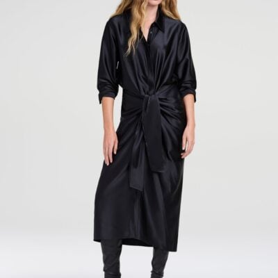 A.L.C. Mila Silk Midi Dress - Image 1