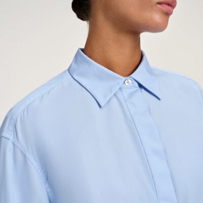A.L.C. Maude Cropped Cotton Shirt - Image 2