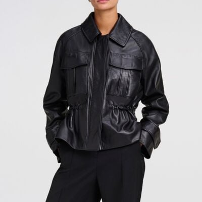 A.L.C. Maeve Leather Jacket - Image 1