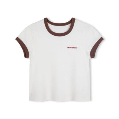 Arcaa Womanhood Baby Tee - Image 2