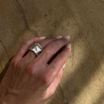 Arcaa Tahuna Collective - Chunky Melt 925 Ring - Image 2