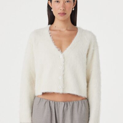Arcaa Liora Fluffy Cardigan - Image 1