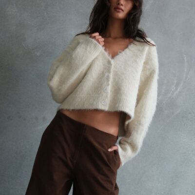 Arcaa Liora Fluffy Cardigan - Image 2