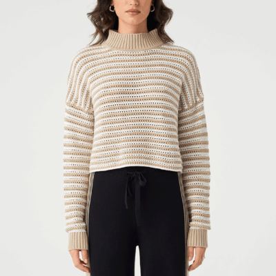 Arcaa June Cropped Sweater - Image 2