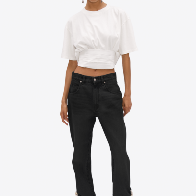 AREA Crystal Knot Jean - Image 2