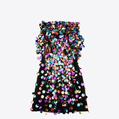 AREA Confetti Mini Dress - Image 1