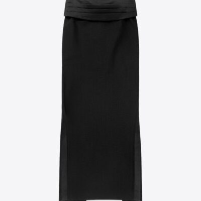 AREA Tuxedo Column Skirt - Image 1