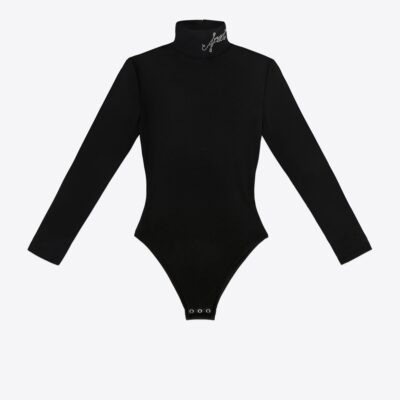 AREA Turtleneck Logo Bodysuit - Image 1