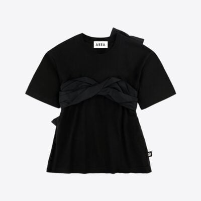 AREA Taffeta Knot T-Shirt - Image 1