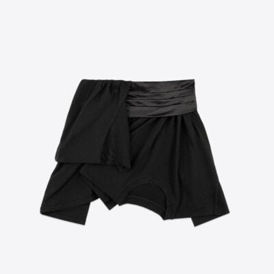 AREA Deconstructed T-Shirt Mini Skirt - Image 1