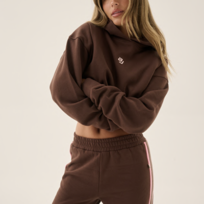 Araminta James Squad Hoodie Chicory Coffee - Image 2