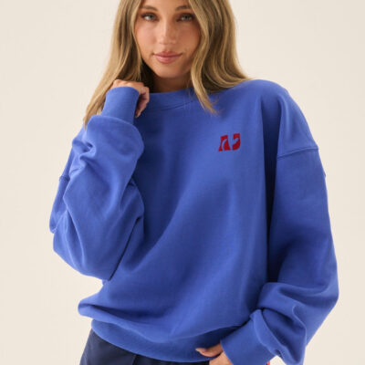 Araminta James James Sweatshirt Cobalt Blue - Image 2