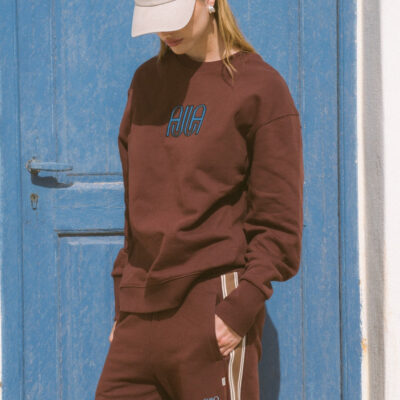 Araminta James AJJA Sweatshirt Espresso - Image 1