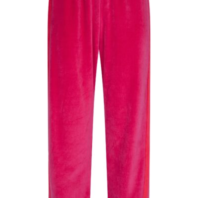 Araminta James Mara Velour Pant Pomegranate - Image 1