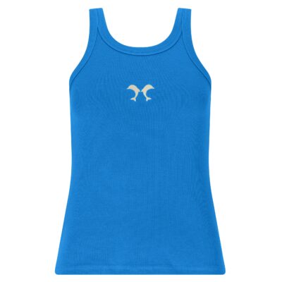 Araminta James Dolphine Tank French Blue - Image 1