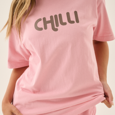 Araminta James Chilli Tee Candy Pink - Image 2