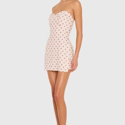 Amanda Uprichard Strapless Soho Romper - Image 2