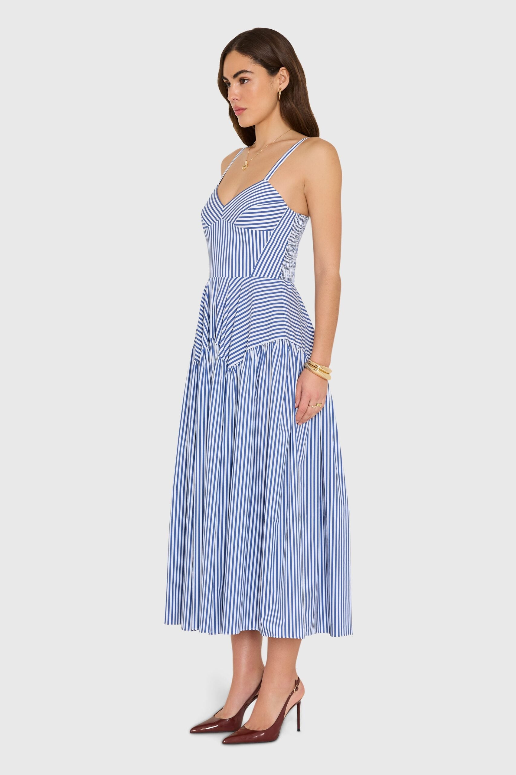 Amanda Uprichard Spencer Midi Dress - Image 2