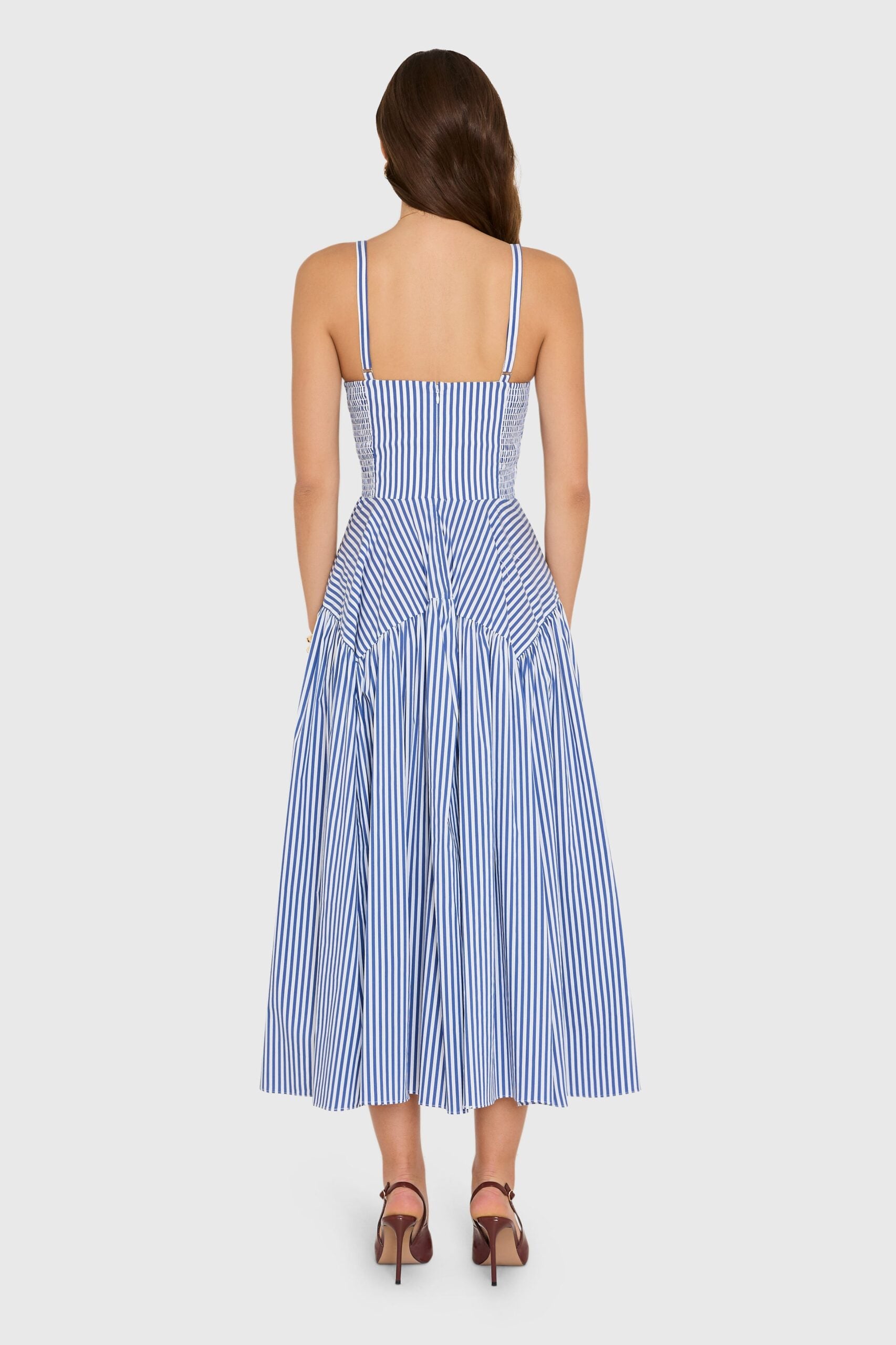 Amanda Uprichard Spencer Midi Dress - Image 3