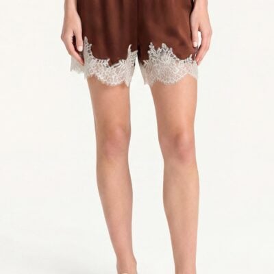 Amanda Uprichard Mariko Silk Shorts - Image 1